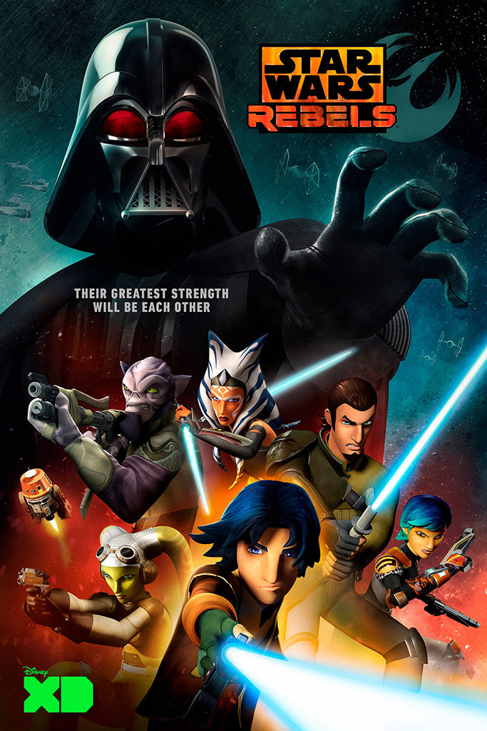 Star Wars Rebels Animated Series (5/7) Canvas Poster