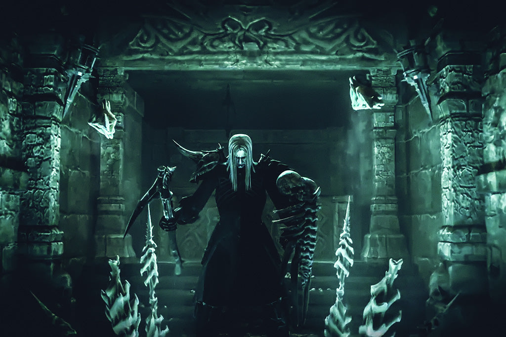 Diablo III Rise Of The Necromancer (3/8) Game Canvas Poster