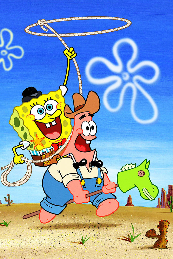 SpongeBob SquarePants (5/5) Animated Series Canvas Poster