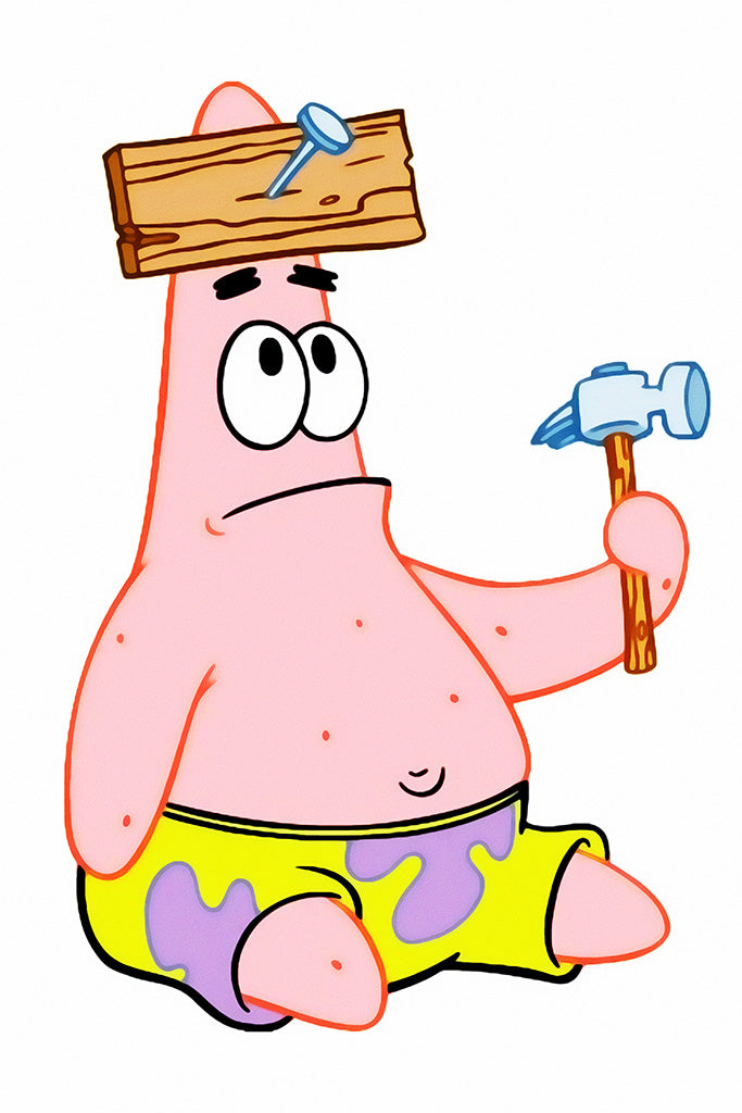 SpongeBob Patrick Star (4/5) Animated Series Canvas Poster