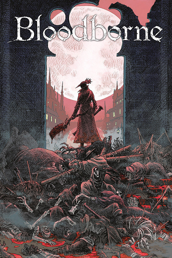 Bloodborne Comics Canvas Poster