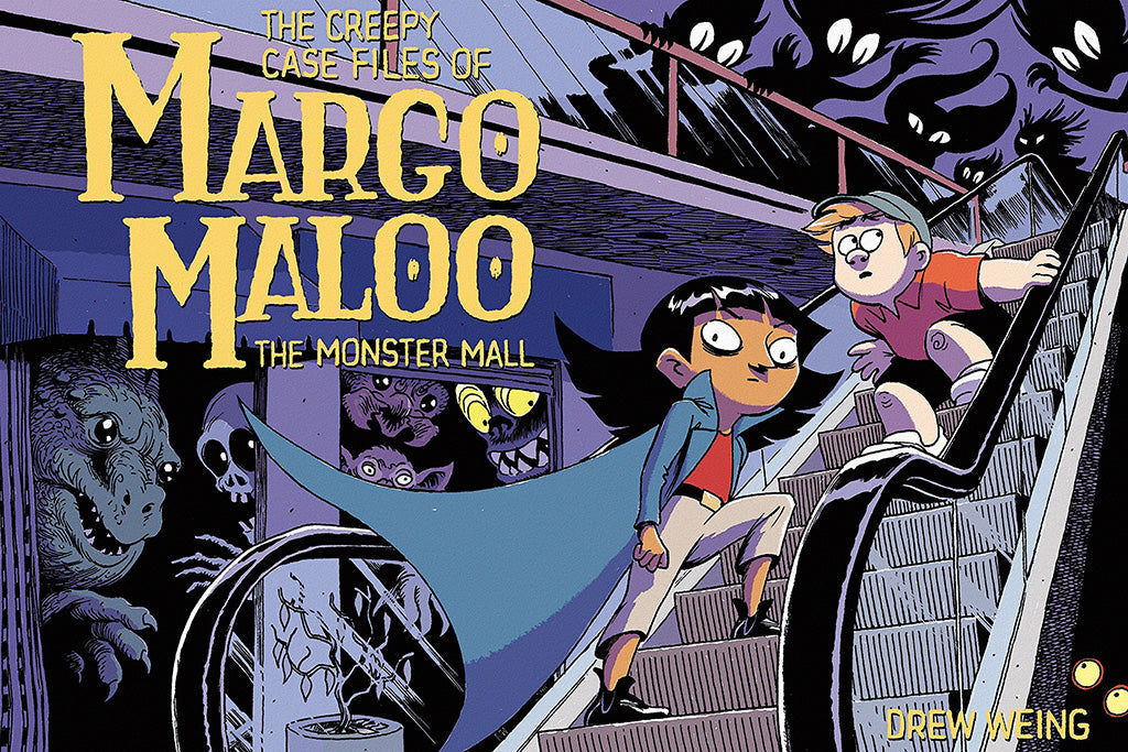 The Creepy Case Files of Margo Maloo The Monster Mall Canvas Poster