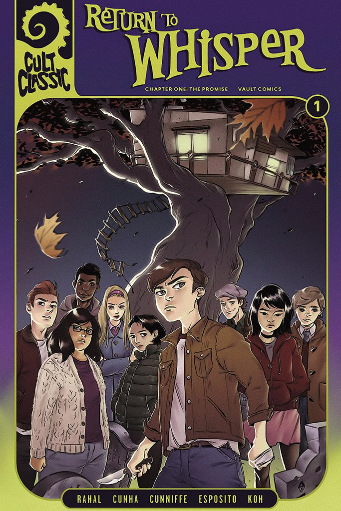 Cult Classic Return to Whisper Comics Canvas Poster