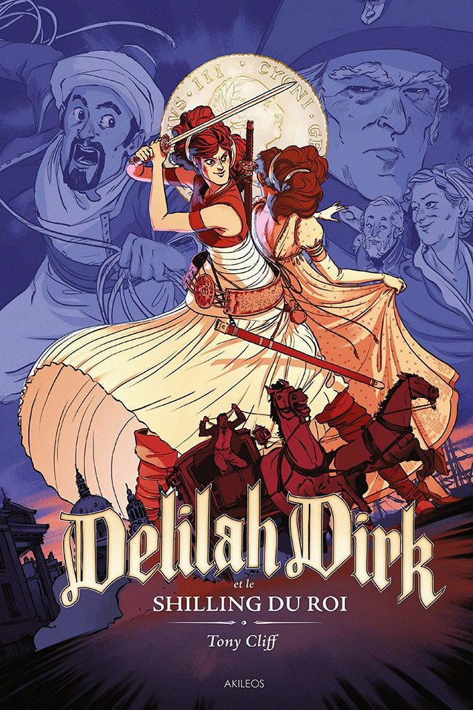 Delilah Dirk and the Pillars of Hercules Comics Canvas Poster