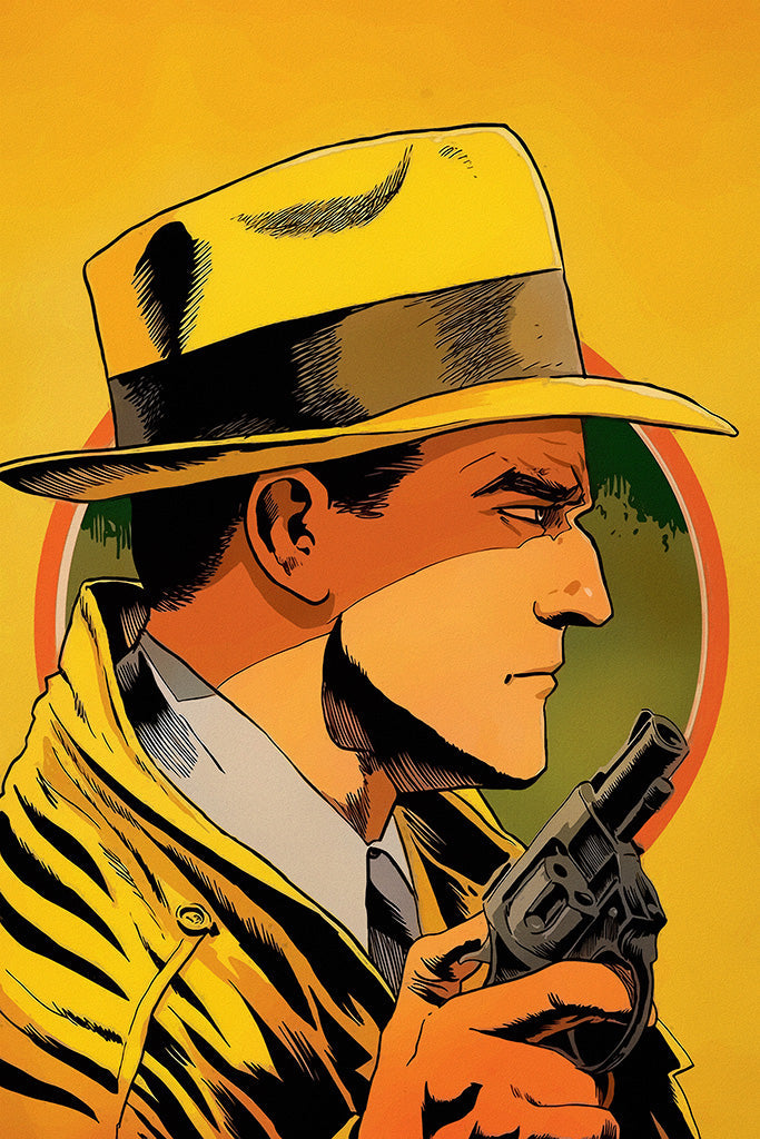 Dick Tracy Comics Canvas Poster
