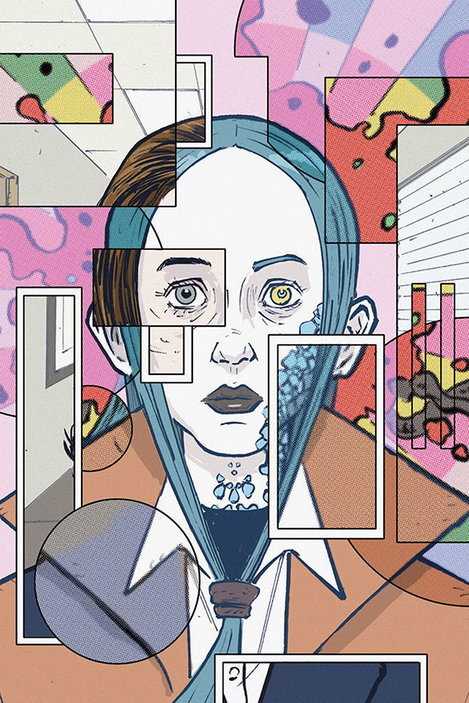 Eternity Girl Comics Canvas Poster