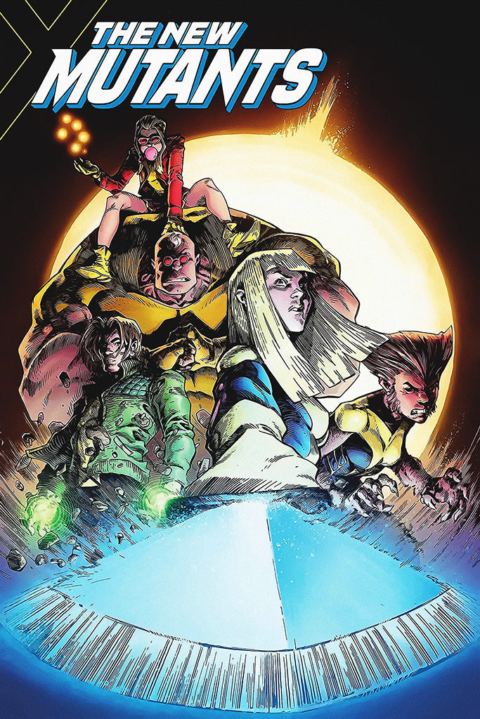 New Mutants Dead Souls Canvas Poster