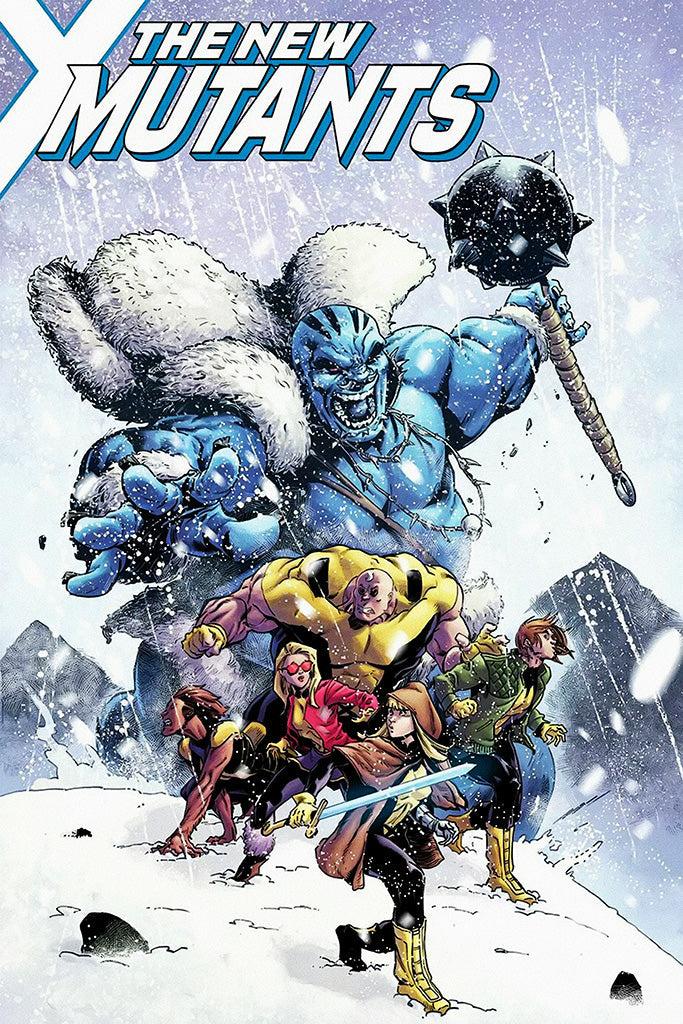 New Mutants Dead Souls Comics Canvas Poster