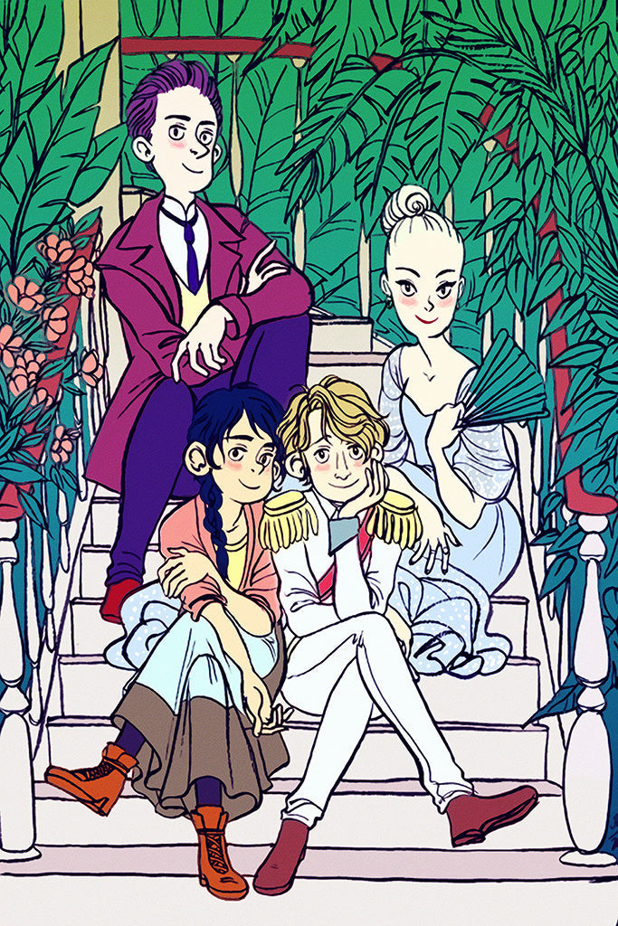 The Prince & The Dressmaker Comics Canvas Poster