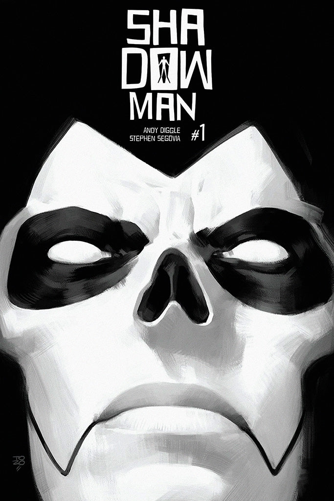 Shadowman Canvas Poster