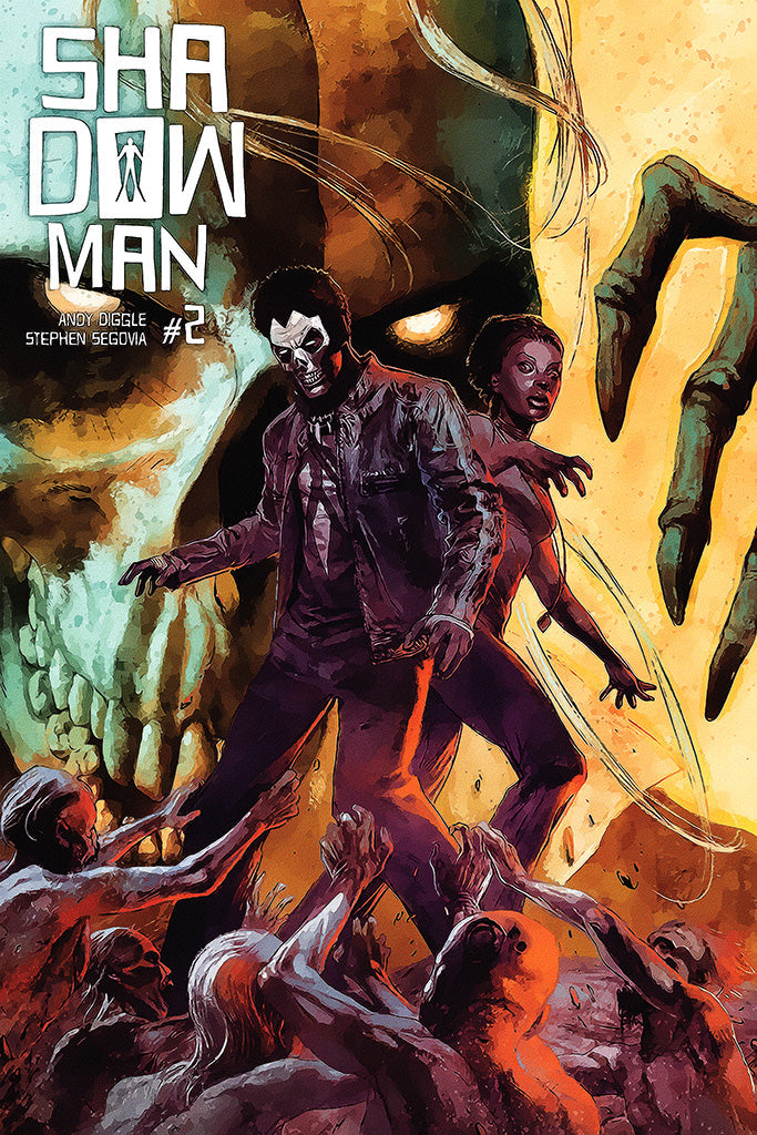Shadowman Comics Art Canvas Poster