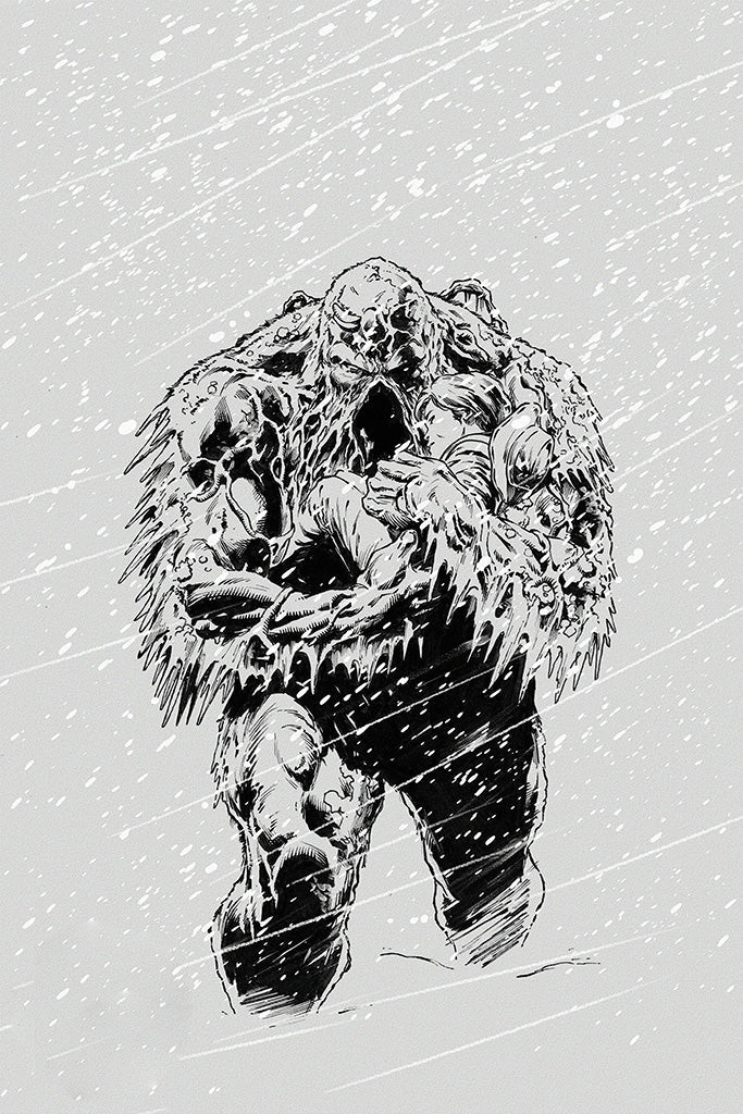 Swamp Thing Winter Special Comics Art Canvas Poster
