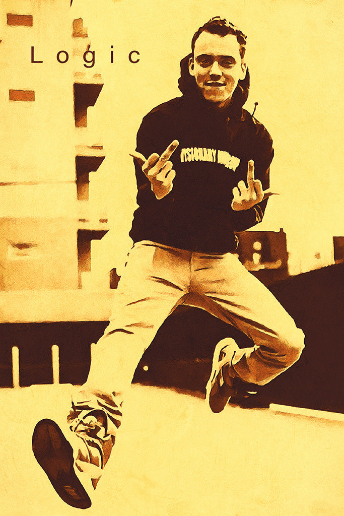 Logic Rapper (19/20) Canvas Poster