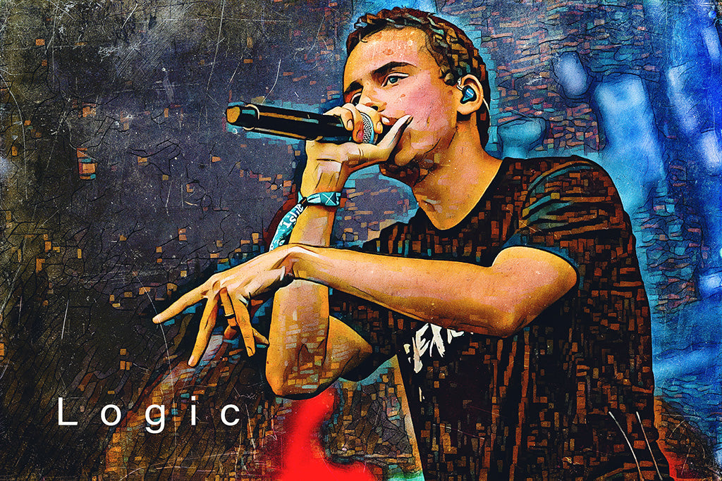 Logic Rapper (20/20) Canvas Poster