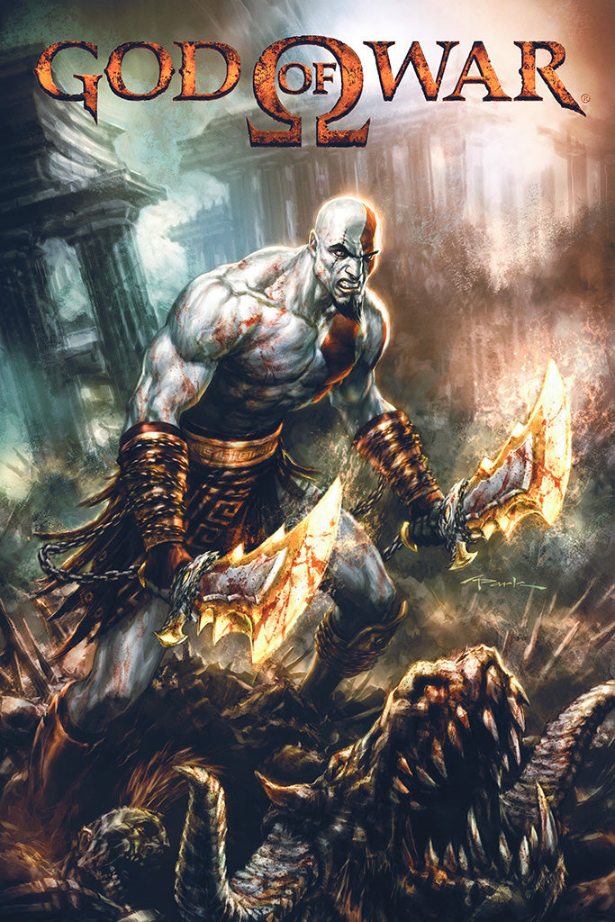 God of War 2018 Canvas Poster