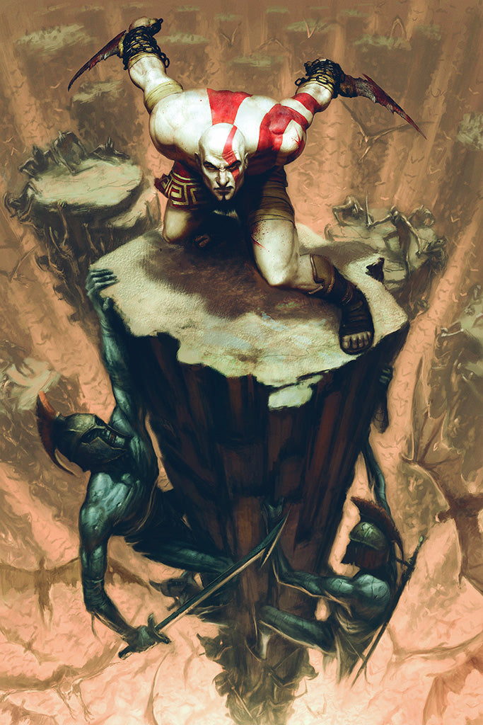God of War 2018 Game Canvas Poster