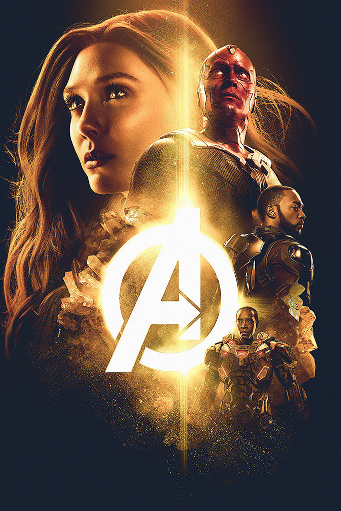 Avengers Infinity War Film Canvas Poster