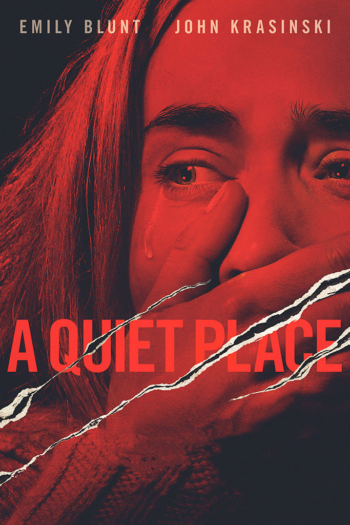 A Quiet Place Film Canvas Poster