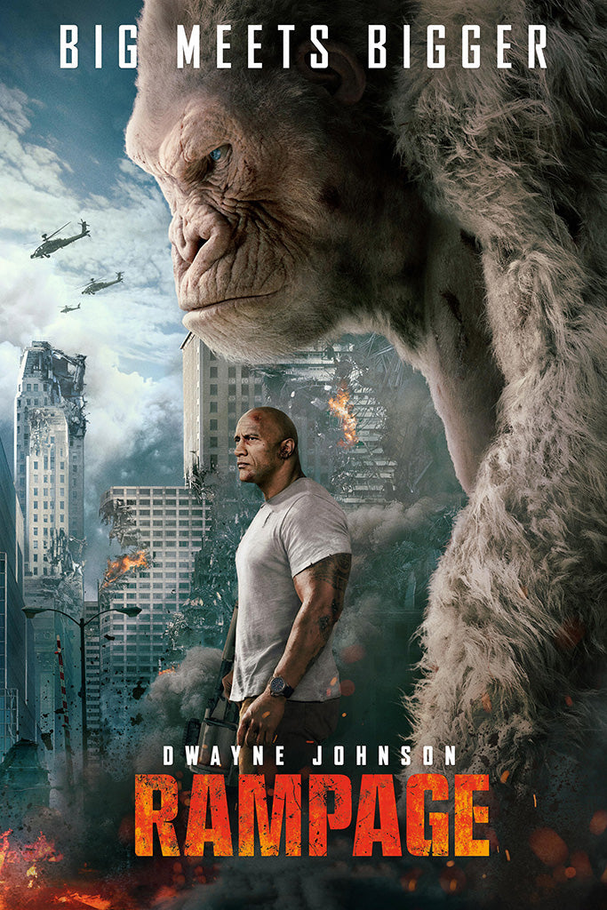 Rampage Canvas Poster
