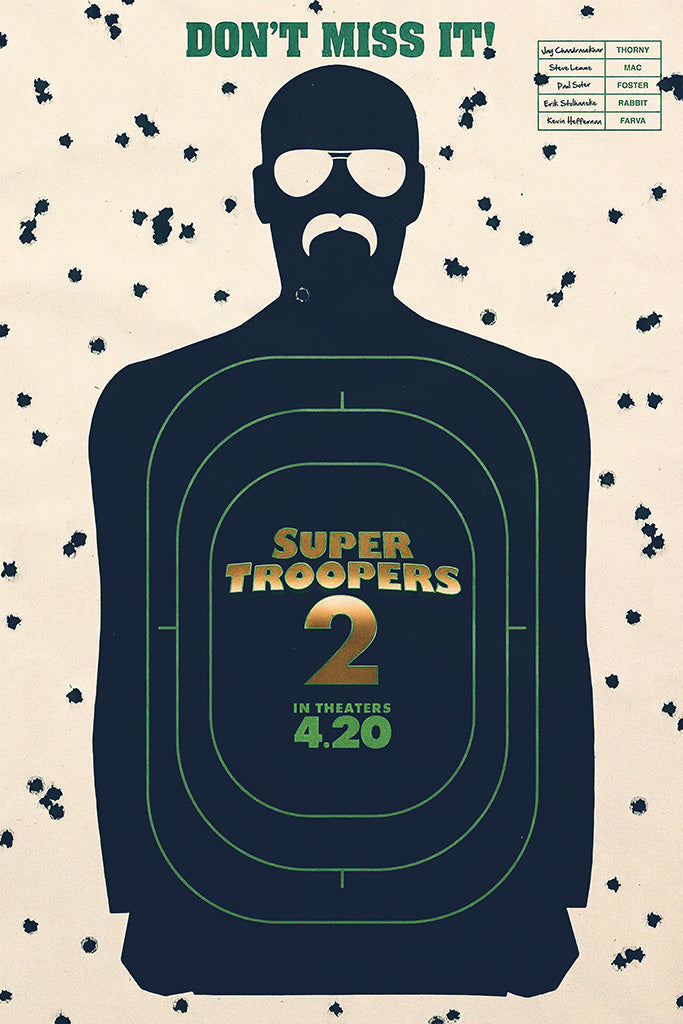 Super Troopers 2 Film Canvas Poster