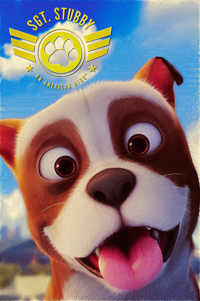 Sgt. Stubby An American Hero Movie Canvas Poster