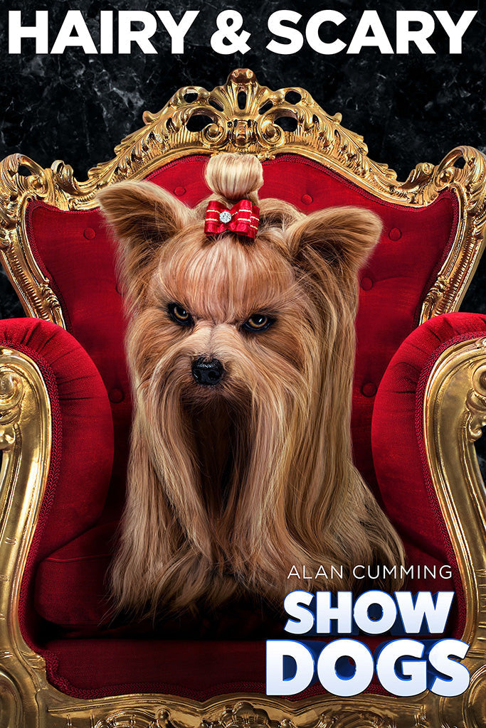 Show Dogs Canvas Poster