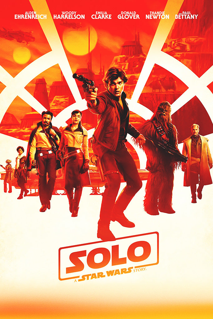 Solo A Star Wars Story Movie Canvas Poster