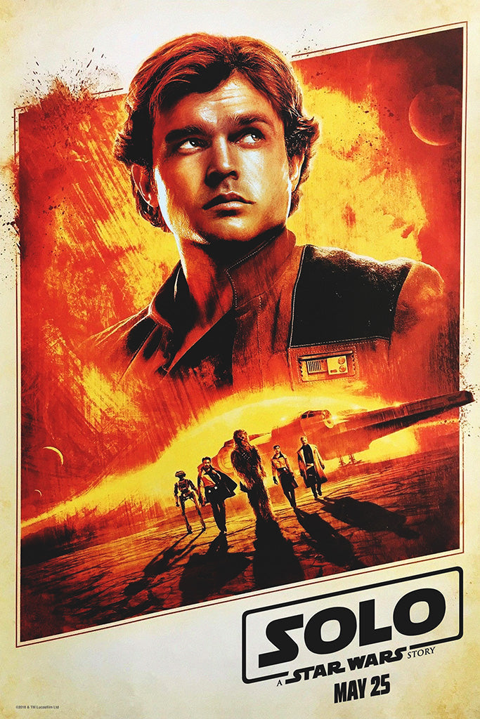 Solo A Star Wars Story Canvas Poster