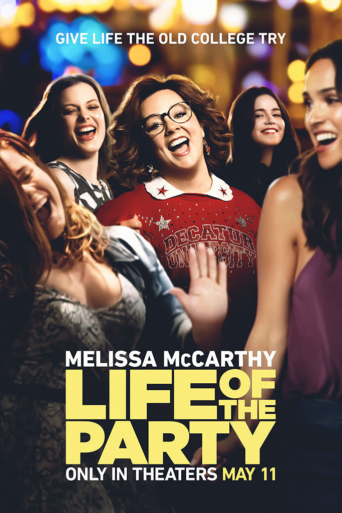 Life of the Party Movie Canvas Poster