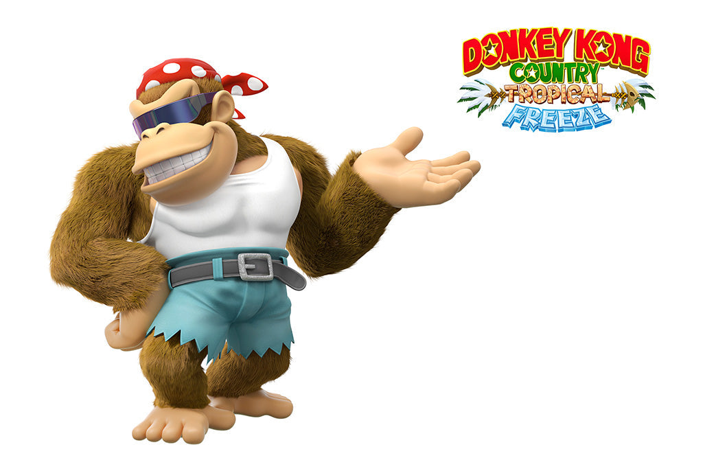 Donkey Kong Country Tropical Freeze 2018 Canvas Poster