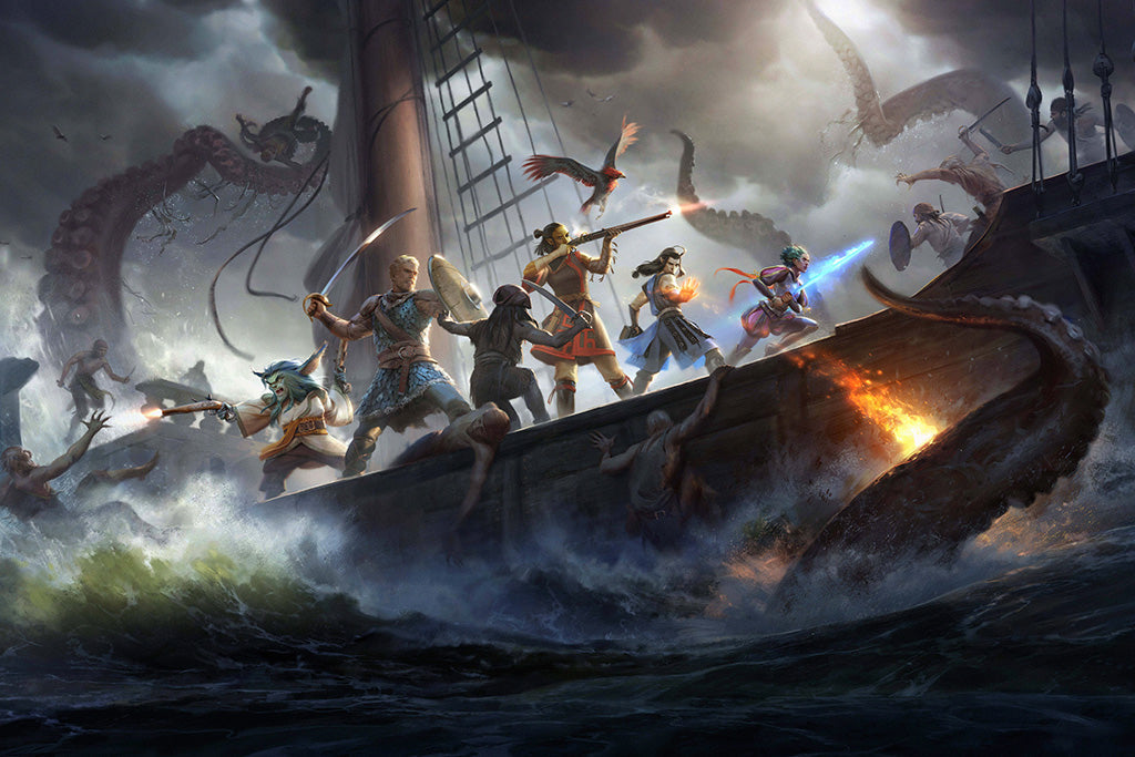 Pillars of Eternity II Deadfire Canvas Poster