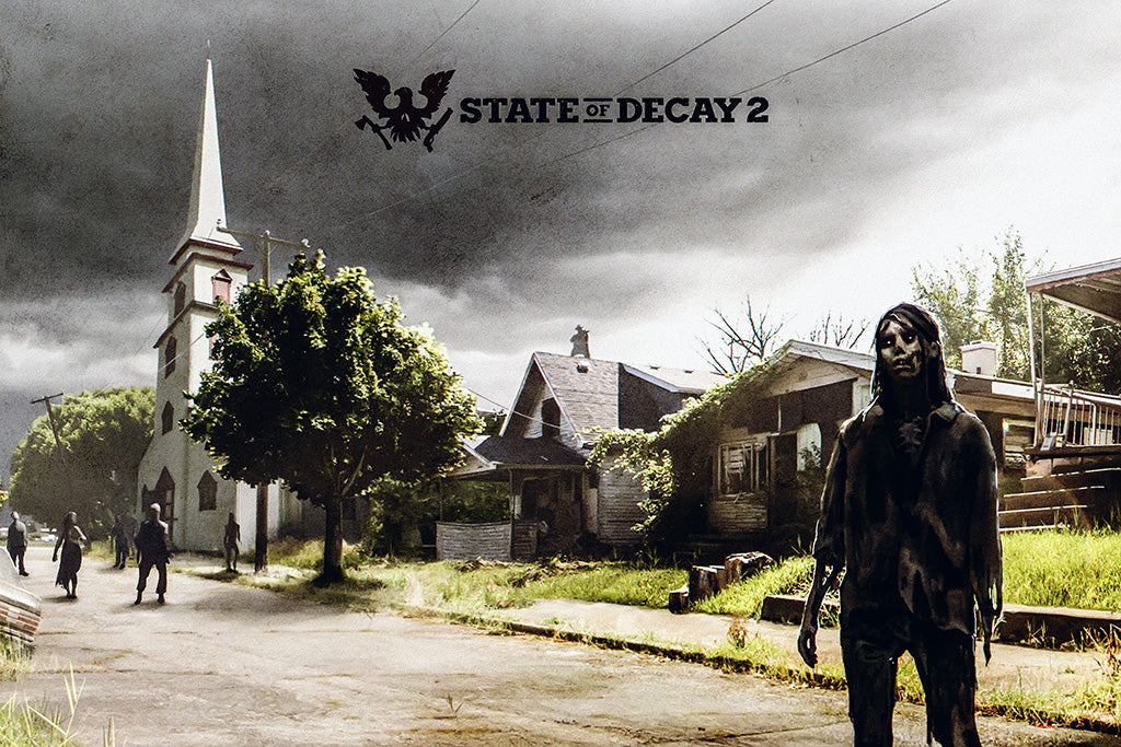 State of Decay 2 Canvas Poster