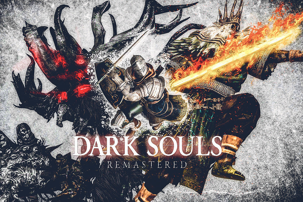 Dark Souls Remastered Canvas Poster