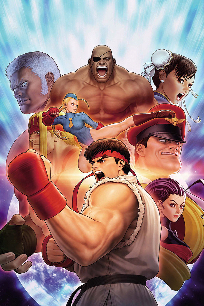 Street Fighter 30th Anniversary Collection Game Canvas Poster