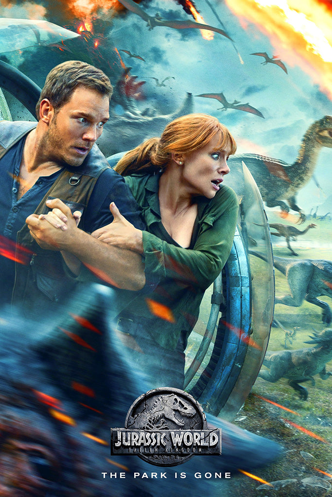 Jurassic World 2 Canvas Poster