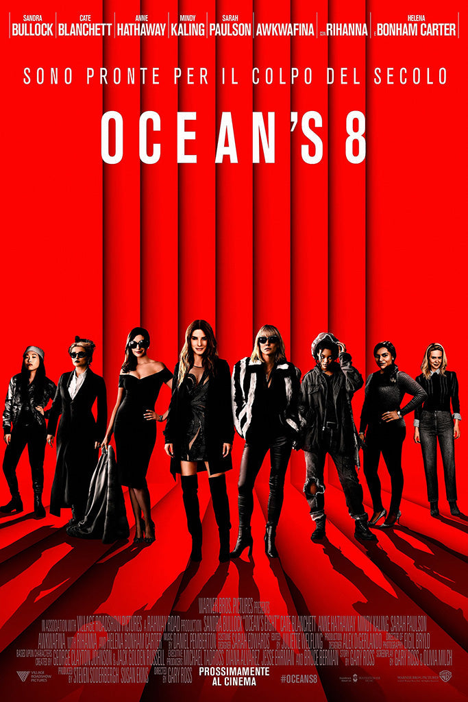 Ocean's Eight Canvas Poster