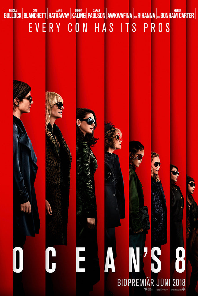 Ocean's Eight Movie Canvas Poster