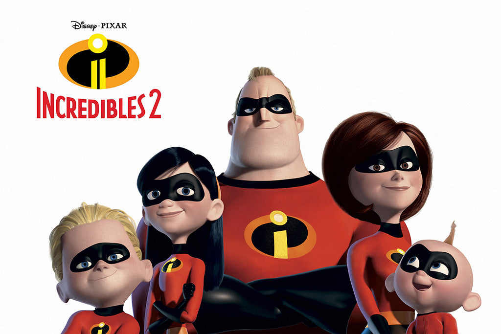 The Incredibles 2 Canvas Poster