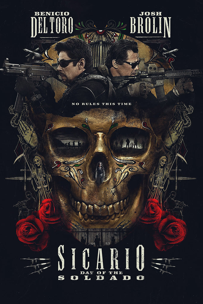 Sicario Day Of The Soldado Canvas Poster