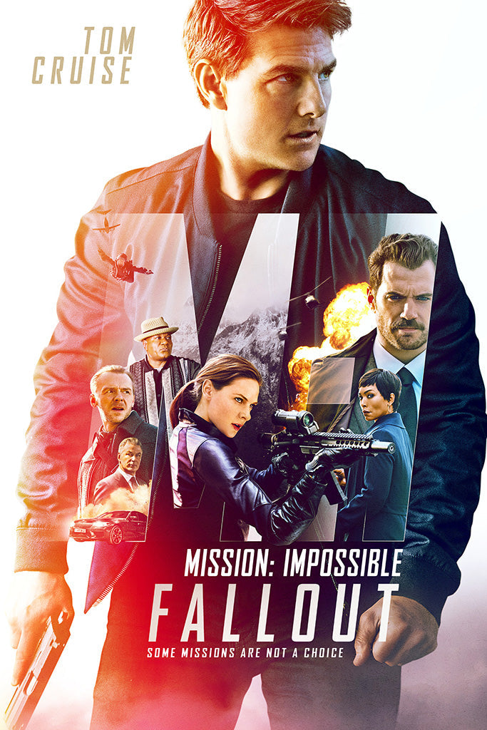 Impossible Fallout Movie Canvas Poster