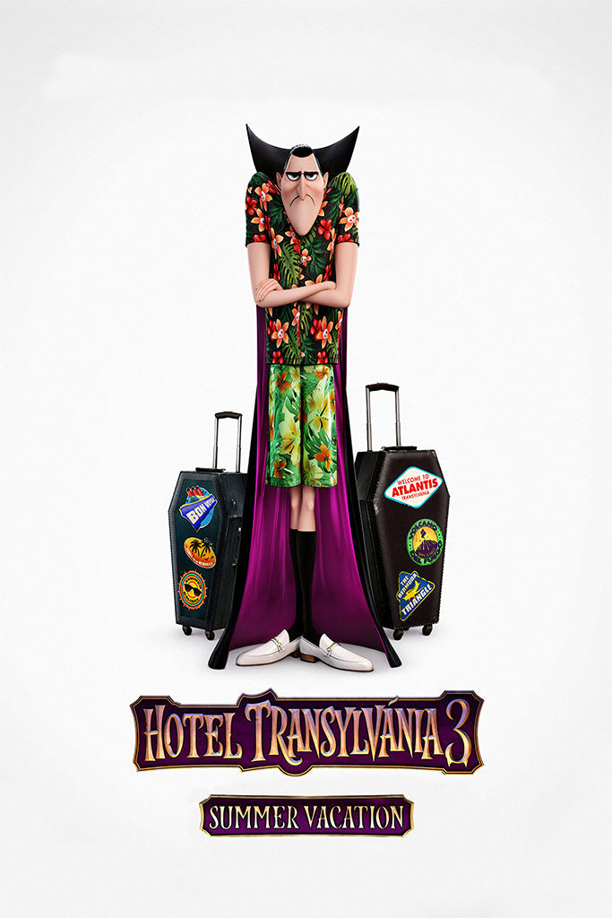 Hotel Transylvania 3 Summer Vacation Film Canvas Poster