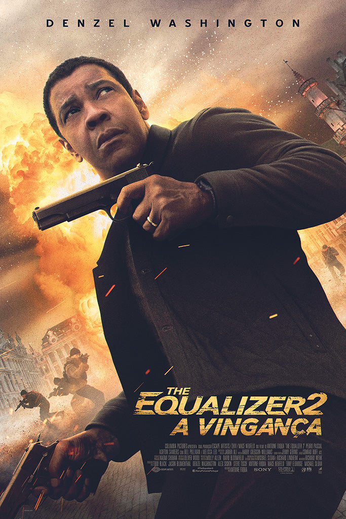 The Equalizer 2 Movie Canvas Poster