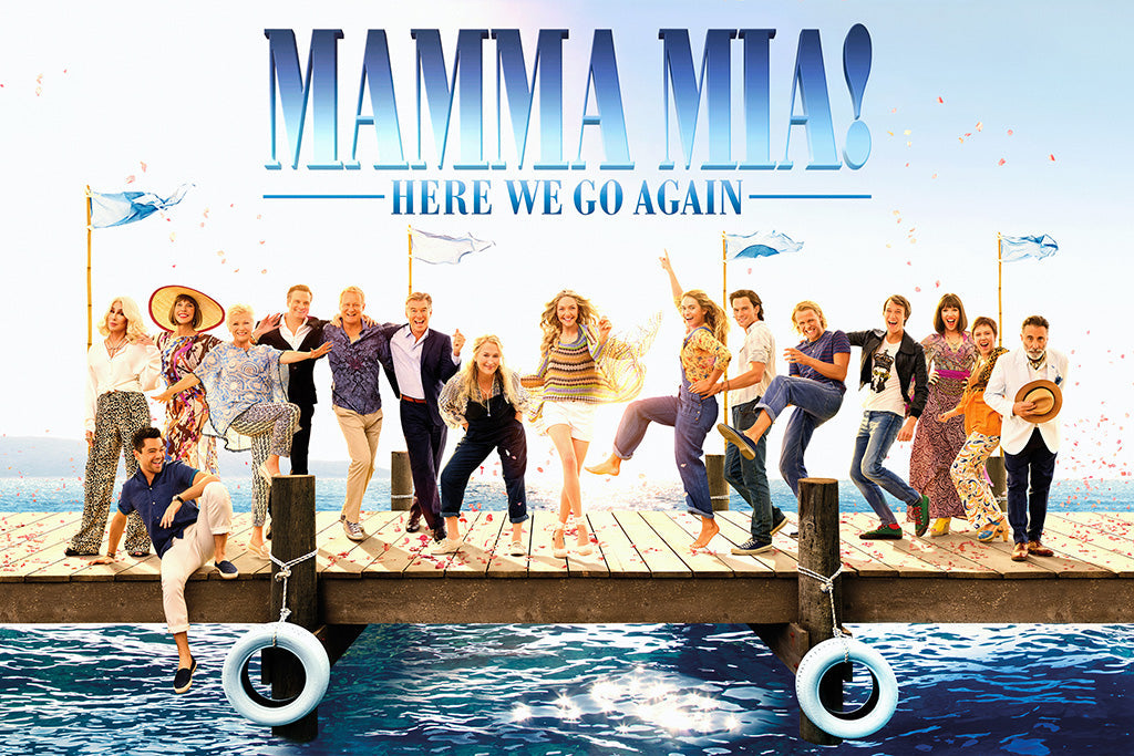 Mamma Mia! Here We Go Again Movie Canvas Poster