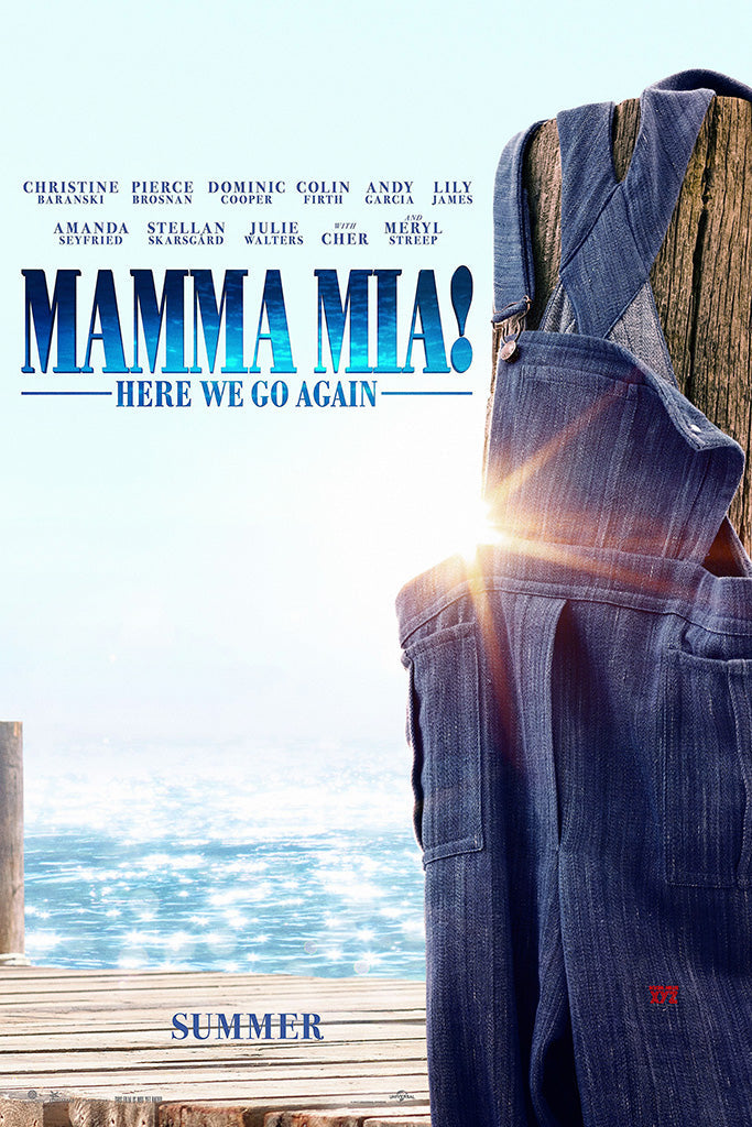 Mamma Mia! Here We Go Again Film Canvas Poster