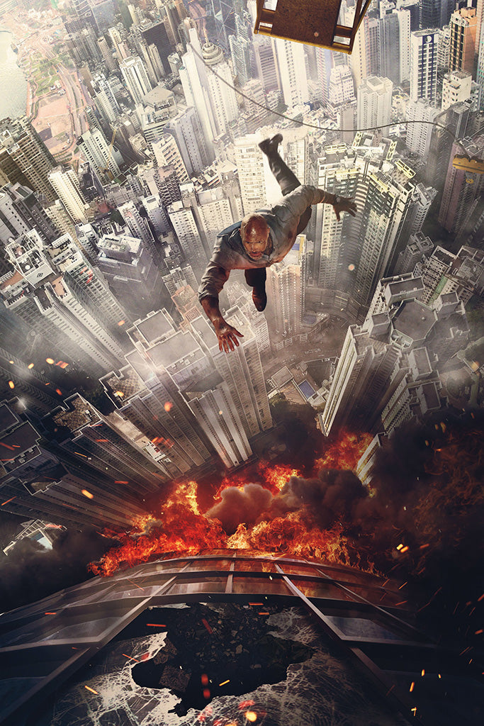 Skyscraper Film Canvas Poster