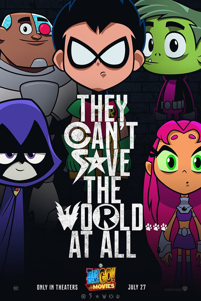 Teen Titans Go! To Thes Canvas Poster