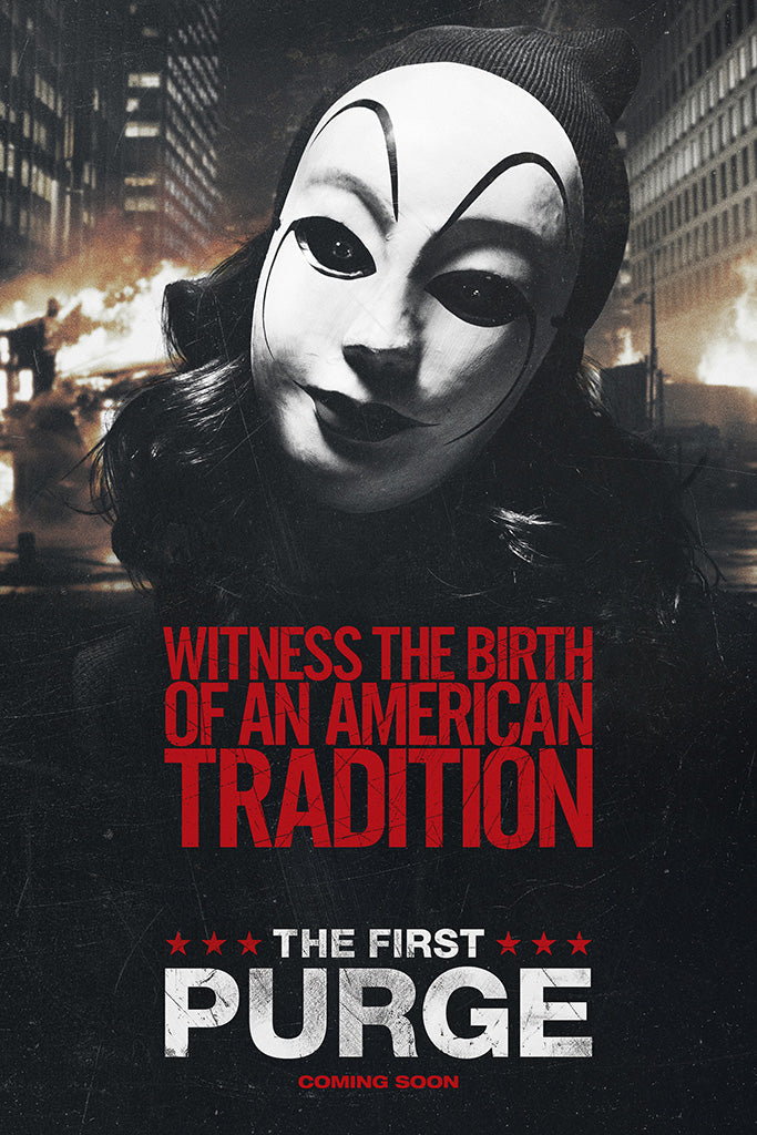 The First Purge Film Canvas Poster