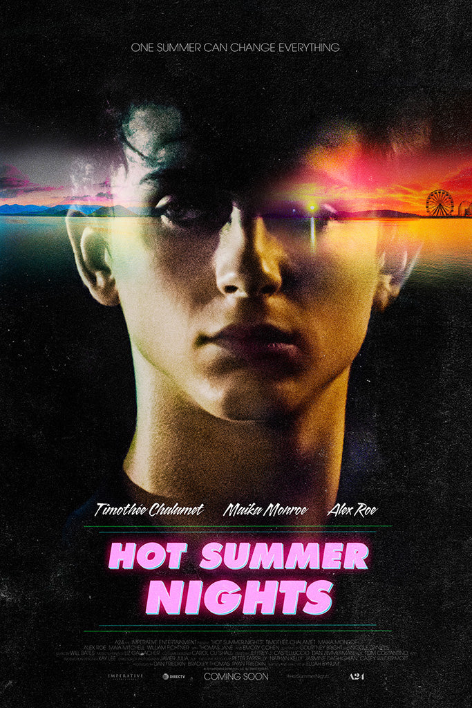 Hot Summer Nights Canvas Poster