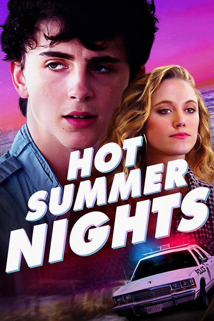 Hot Summer Nights Film Canvas Poster