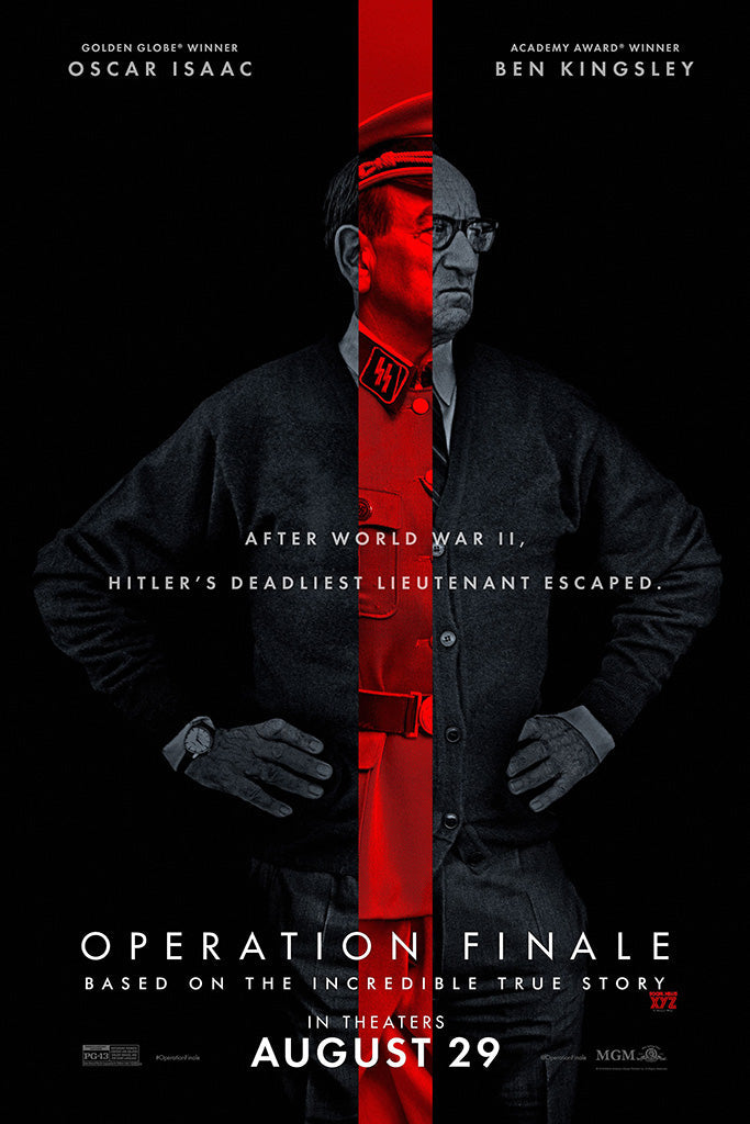 Operation Finale Movie Canvas Poster